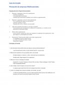 Planificación de empresas Multinacionales