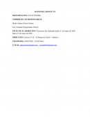 Formulacion y evaluacion de proyecto