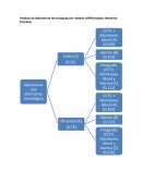 Análisis de alternativas tecnológicas por método AHP((Analytic Hierarchy Process)