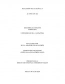 REFLEXIÓN DE LA PELÍCULA EL NIÑO SAVALE