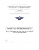 APLICACIÓN DEL PROCESO DE CUIDADO HUMANO DE ENFERMERIA
