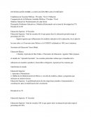 INVESTIGACIÓN SOBRE LA EDUCACIÓN PRIVADA EN MÉXICO