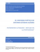 VIAJE AL UNIVERSO POÉTICO DE ANTONIO ESTEBAN AGÜERO - APORTE AL IMAGINARIO TURÍSTICO