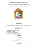 PLAN ESTRATÉGICO SECTORIAL MULTIANUAL DE EDUCACIÓN 2016 - 2021