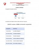 PASADO CONTINUO Conjugación del pasado continuo