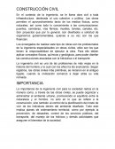 Informe de Construcción civil