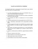 TALLER FLUJO DE EFECTIVO O TESORERIA
