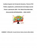 Política, legislación y administración del trabajo escolar