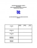 Los tres sentidos de la palabra educación