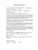 HISTORIA CLÍNICA PEDIÁTRICA