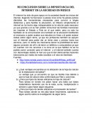 La Importancia del internet en México