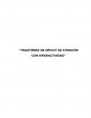 Trastórno de déficit de atención con hiperactividad