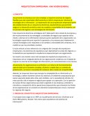 ARQUITECTURA EMPRESARIAL- UNA VISIÓN GENERAL