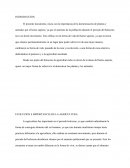 Ensayo sobre los inicios de la agronomia