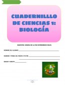 Cuadernillo de ciencias: biología