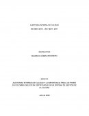 AUDITORIAS INTERNAS DE CALIDAD Y LA IMPORTANCIA PARA LAS PYMES EN COLOMBIA QUE ESTAN CERTIFICADAS EN UN SISTEMA DE GESTIÓN DE LA CALIDAD