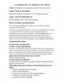 LA NARRACION. EL ABUELO Y EL NIETO