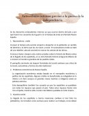 Antecedentes de la guerra de la independencia