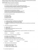 Examen diagnóstico de Química