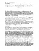 Ensayo sobre el Día Internacional de la Eliminación de la Violencia Contra la Mujer