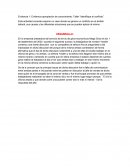 Evidencia apropiación de conocimiento: Taller “Identifique el conflicto”