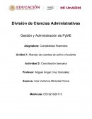 Conciliación bancaria Empresa: La magnifica