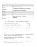 Ejercicios biologia