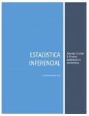 Estadística inferencial Unidad 8 actividad 2