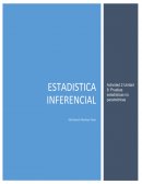 Estadística inferencial Unidad 8 actividad 2