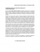 Formato de Carta de exposición de Motivos