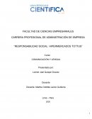 Responsabilidad social Hipermercados Tottus