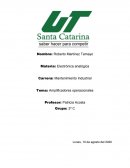 Resumen de amplificadores operacionales