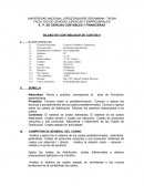 SILABO DE CONTABILIDAD DE COSTOS II