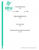 Actividad de Aprendizaje 1 Marco económico actual