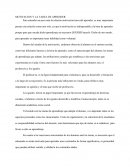 MOTIVACION Y TAREA DEL APRENDER