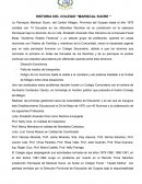 HISTORIA DEL COLEGIO “MARISCAL SUCRE “