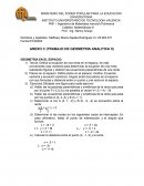 TRABAJO DE GEOMETRIA ANALITICA