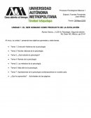 EL SER HUMANO COMO PRODUCTO DE LA EVOLUCIÓN