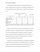 MATRIZ DEL PERFIL COMPETITIVO