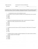Autoevaluación Formativa de Matemática