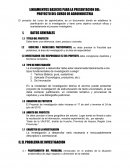 ESTRUCTURA DE PROYECTO DEL CURSO DE AGROINDUSTRIA