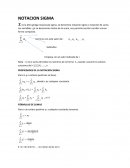 NOTACION SIGMA