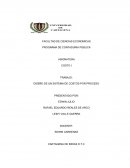 DISEÑO DE UN SISTEMA DE COSTOS POR PROCESO