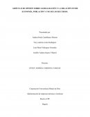 ARTÍCULO DE OPINIÓN SOBRE GLOBALIZACIÓN Y LA RELACIÓN ENTRE ECONOMÍA, POBLACIÓN Y USO DE LOS RECURSOS