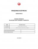 MAQUINAS ELÉCTRICAS LABORATORIO 1