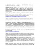 PROTESTA SOCIAL / GLOBAL – MOVIMIENTOS SOCIALES GLOBALES (ANTIGLOBALIZACIÓN)