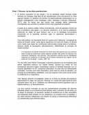 Parte 1. Discurso de las elites presidenciales