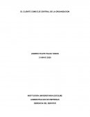 EL CLIENTE COMO EJE CENTRAL DE LA ORGANIZACION