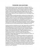 THEODORE JHON KACZYNSKI