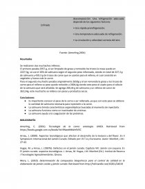 INFORME N° 8. ESPECIALIDADES CÁRNICAS. Página 5